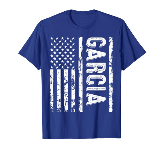 Garcia Last Name Funny Surname Team Garcia Family Reunion T-Shirt