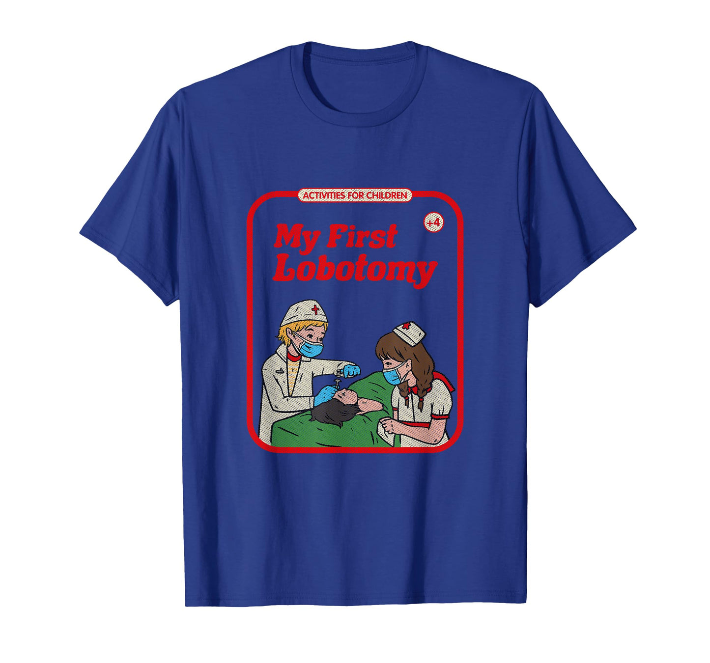 My First Lobotomy Horror Goth Occult Childgame T-Shirt Small