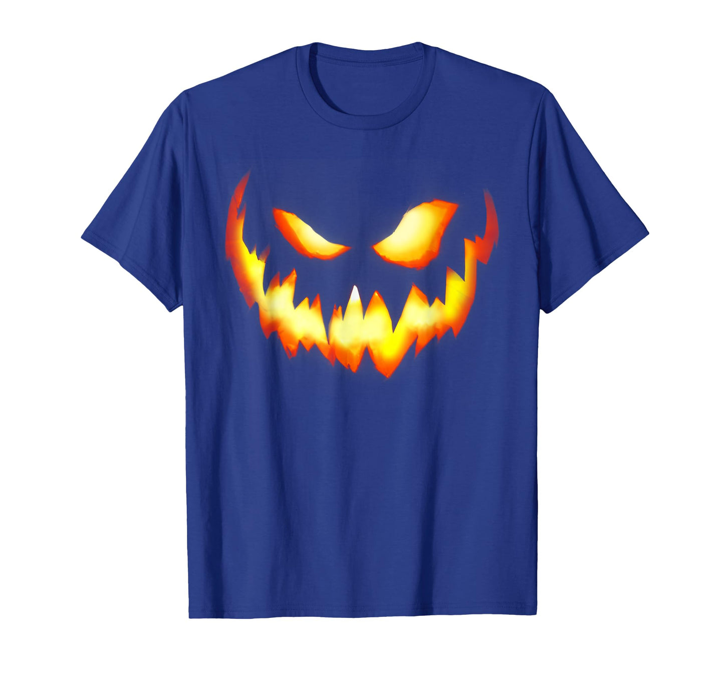 Jack O Lantern Pumpkin Face Scary Halloween Costume T-Shirt
