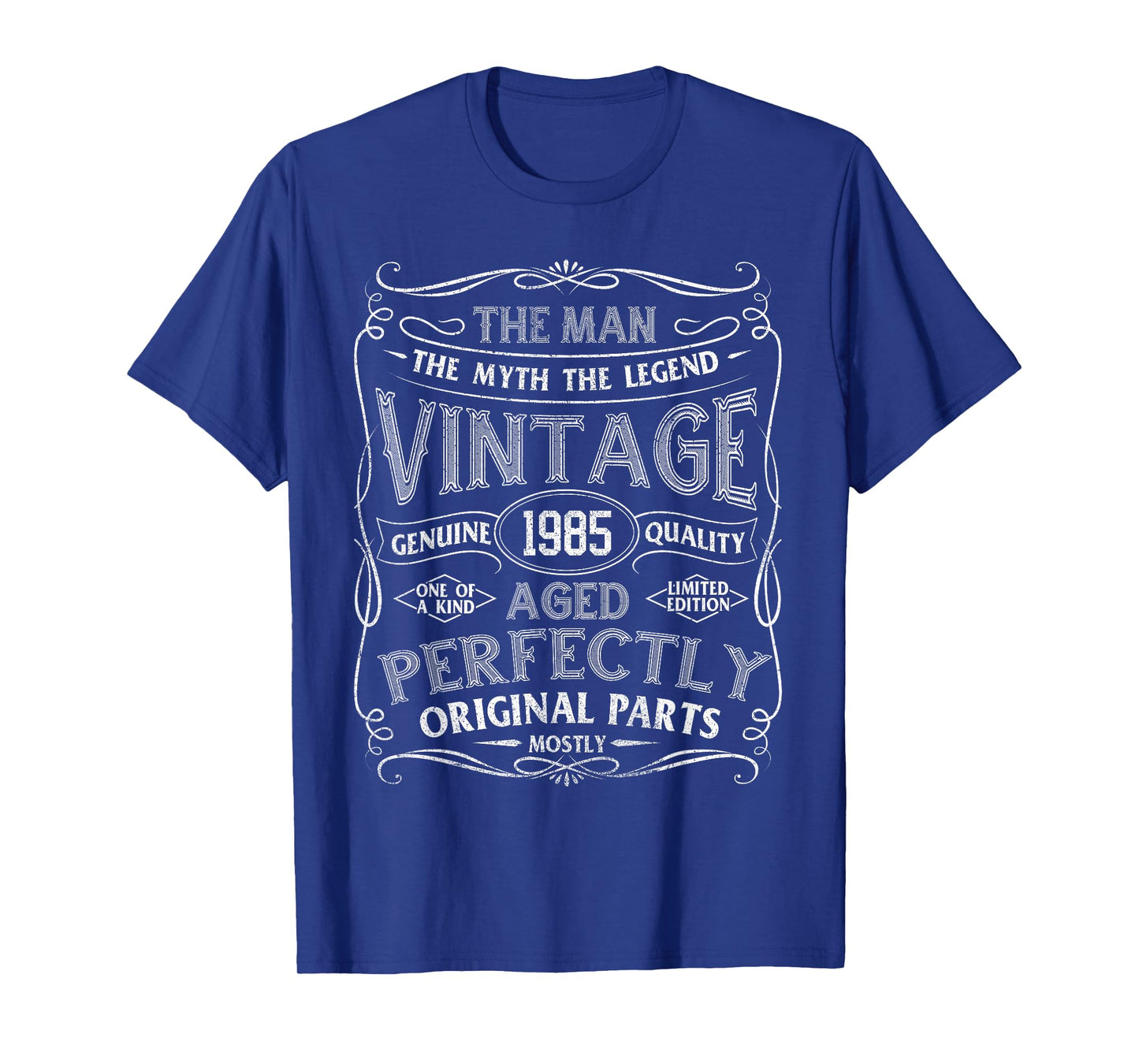 Man Myth Legend Vintage 1985 Year Of Birth Birthday T-Shirt