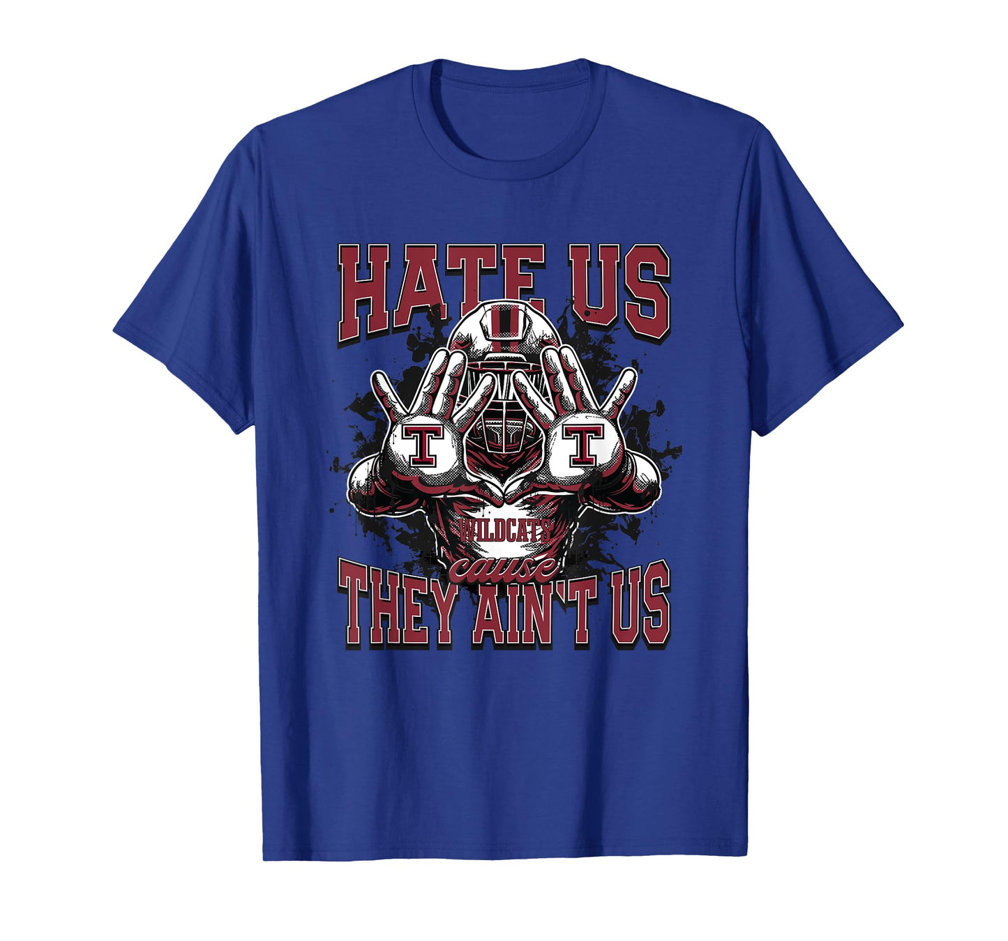 Tullahoma Wildcats Logo Hate Us Cause They Ain't HS T-Shirt