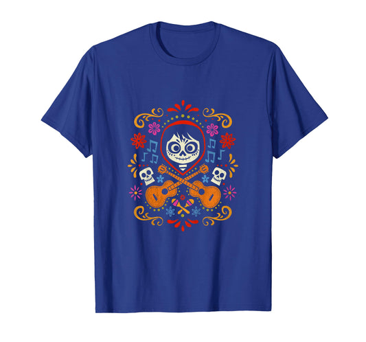 Kids Disney Pixar Coco Miguel Guitar Celebration Toddler T-Shirt