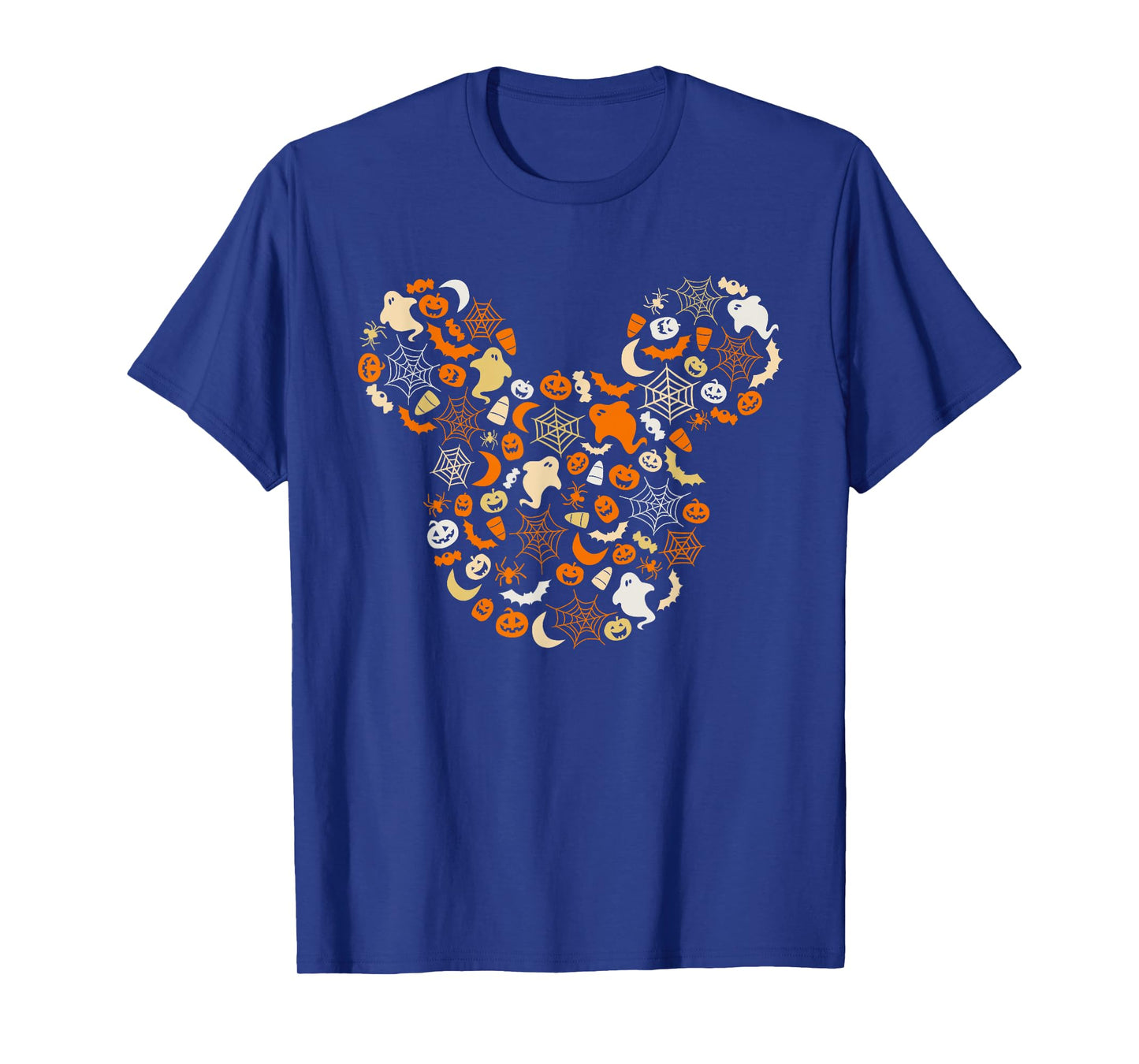 Disney Mickey Mouse Halloween Ghosts Pumpkins Spiders T-Shirt