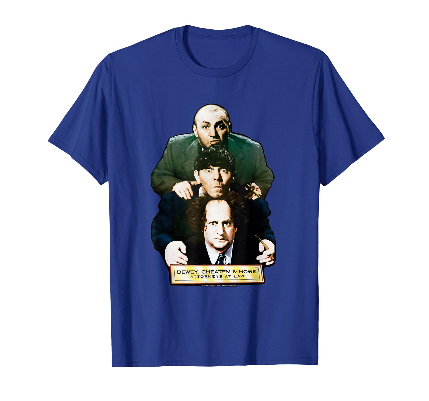 TTS- The Three Stooges Dewey, Cheatem & Howe: Attorneys T-Shirt