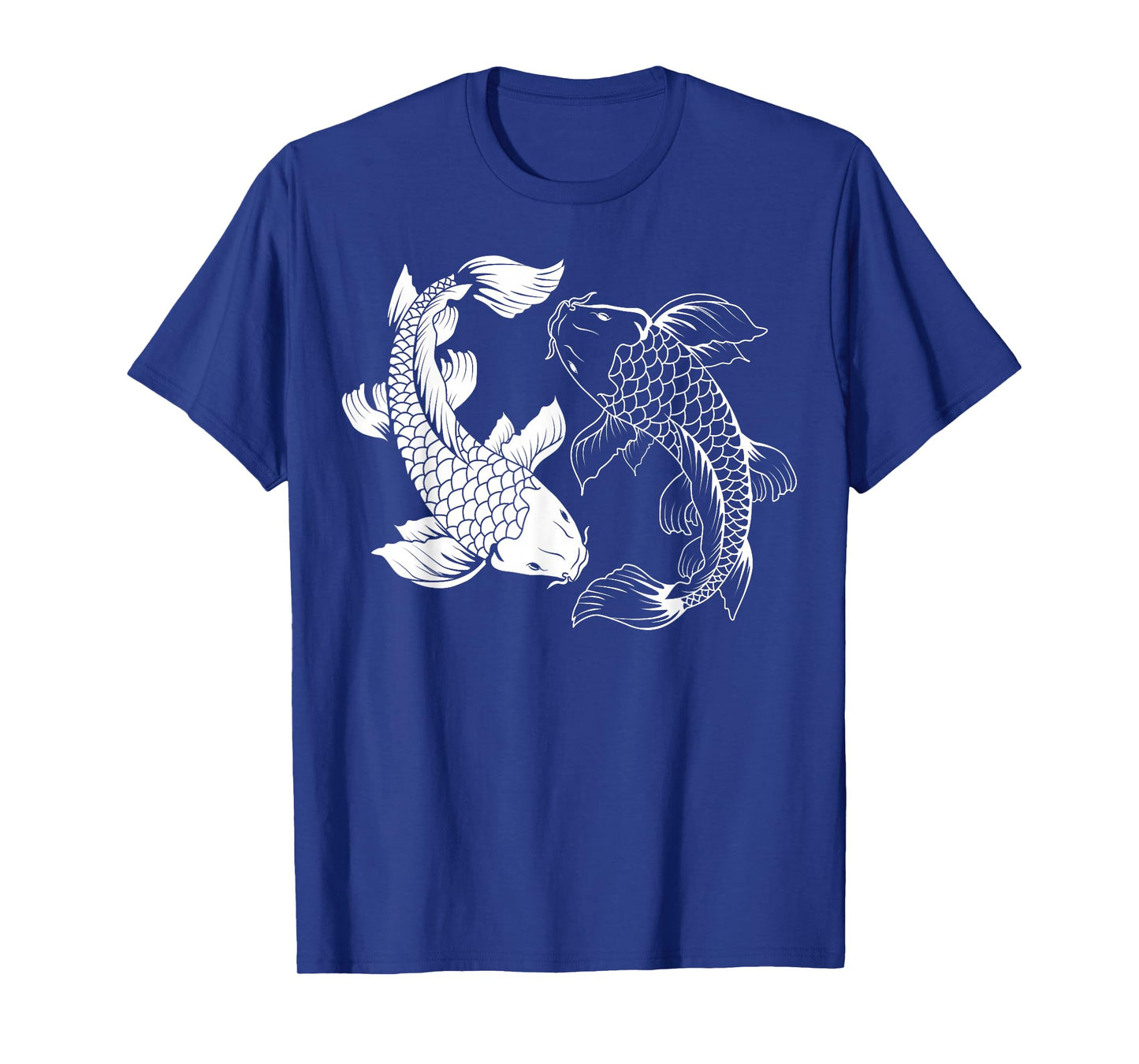 Yin and Yang Japanese Koi Fish T-Shirt Small