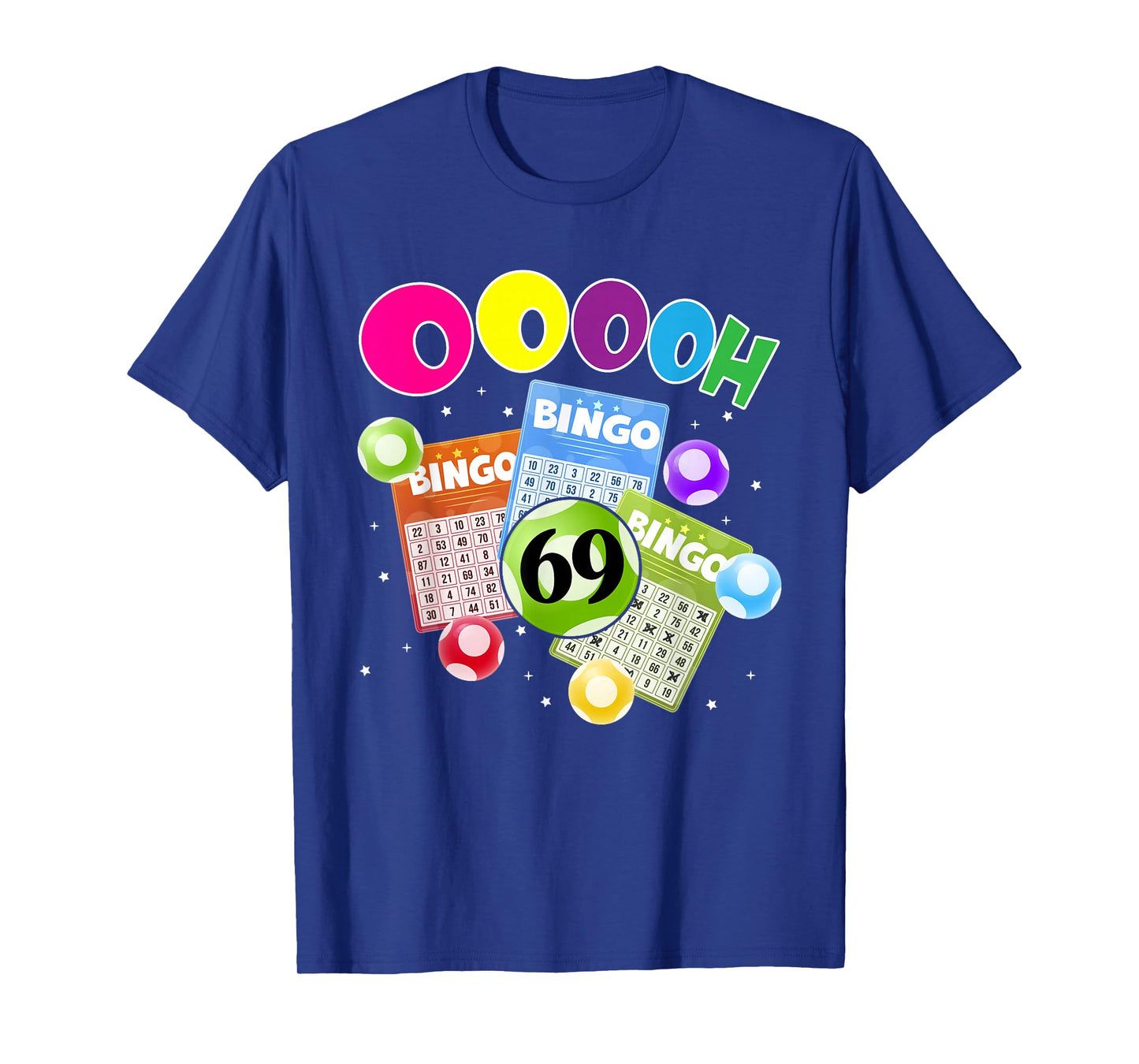 OOOOH Bingo Bingo Bingo 69 Winning Bingo Design T-Shirt