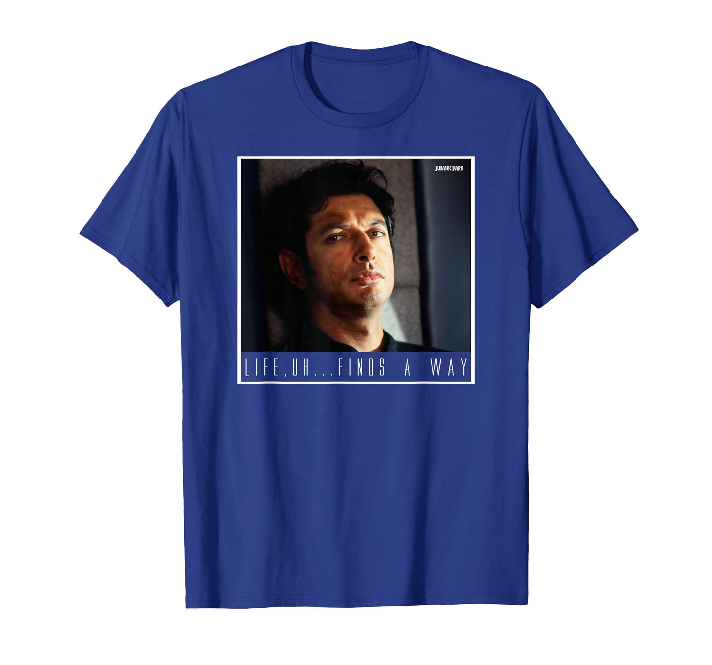 Jurassic Park Ian Malcolm Life Finds A Way Graphic T-Shirt T-Shirt