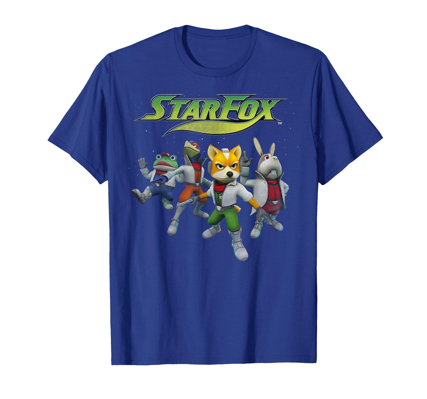 Nintendo Star Fox Retro Group Shot T-Shirt