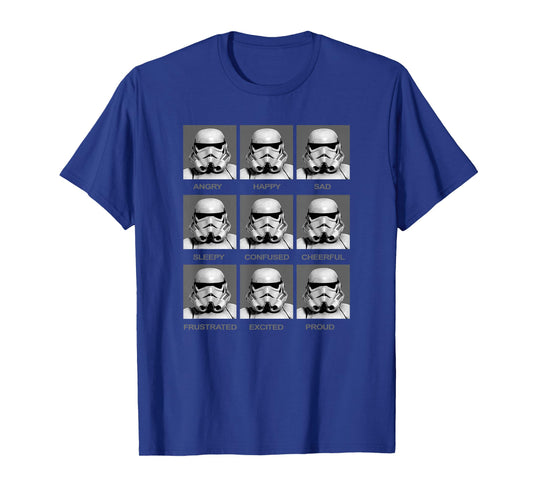 Star Wars Classic Stormtrooper Retro Emotions Box Up T-Shirt
