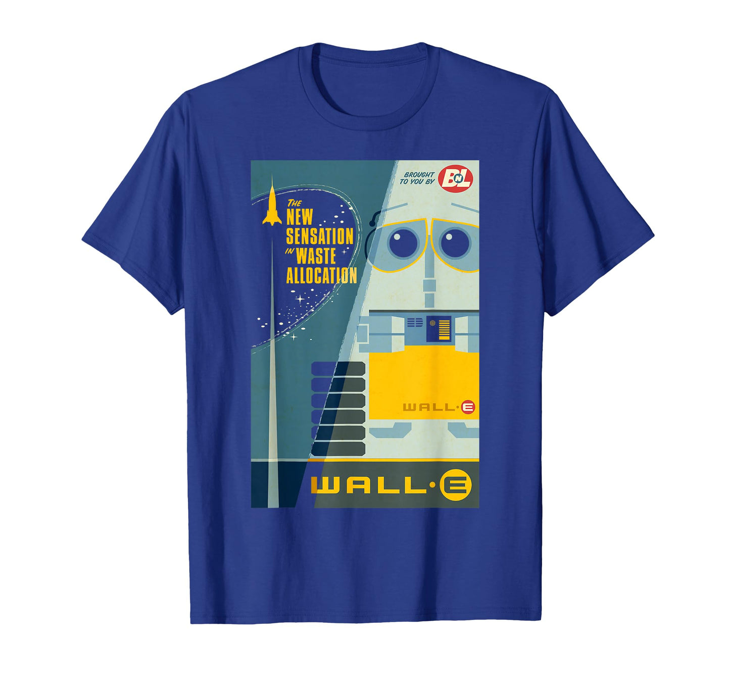 Disney Pixar Wall-E The New Sensation in Waste Allocation T-Shirt