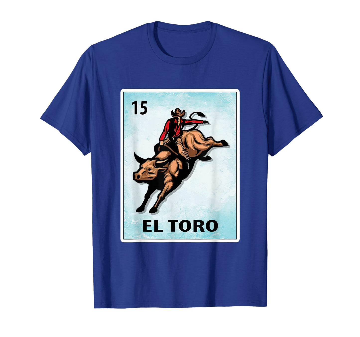 El Toro Mexican Bull Riding Cards T-Shirt