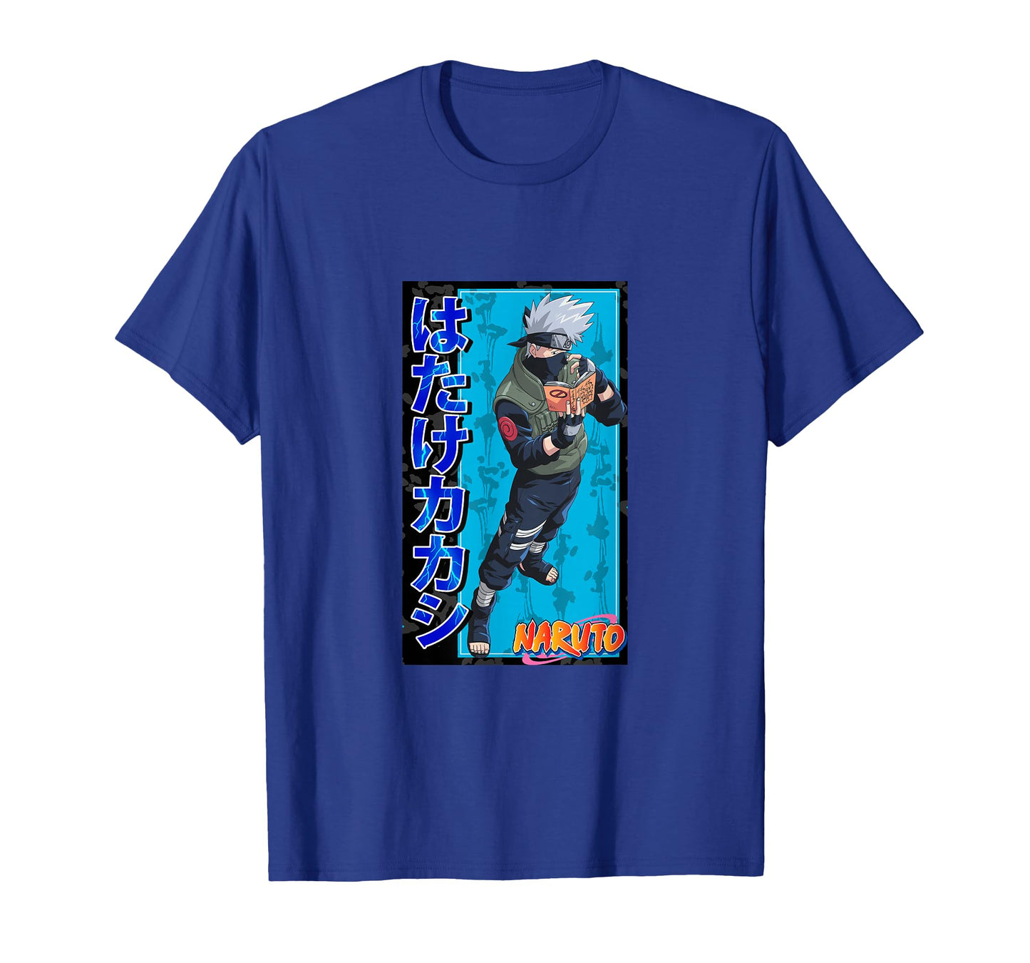 Naruto Classic Kakashi Reading A Book T-Shirt