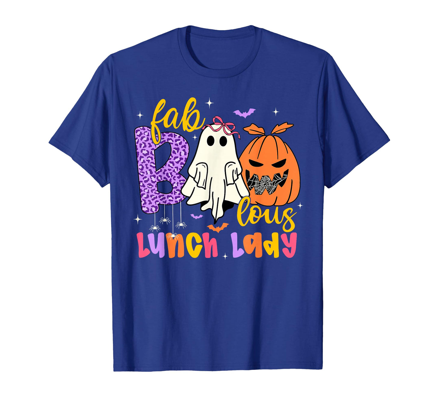 Faboolous Lunch Lady Funny Scary Ghost Halloween Costume T-Shirt