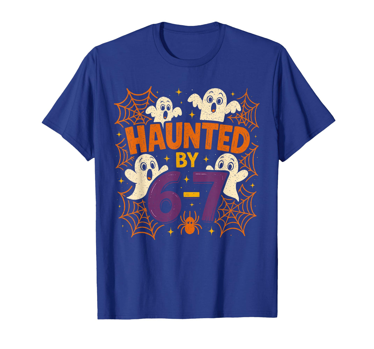 67 Meme Trendy Halloween Funny Six Seven Gen Alpha Teen Boys T-Shirt