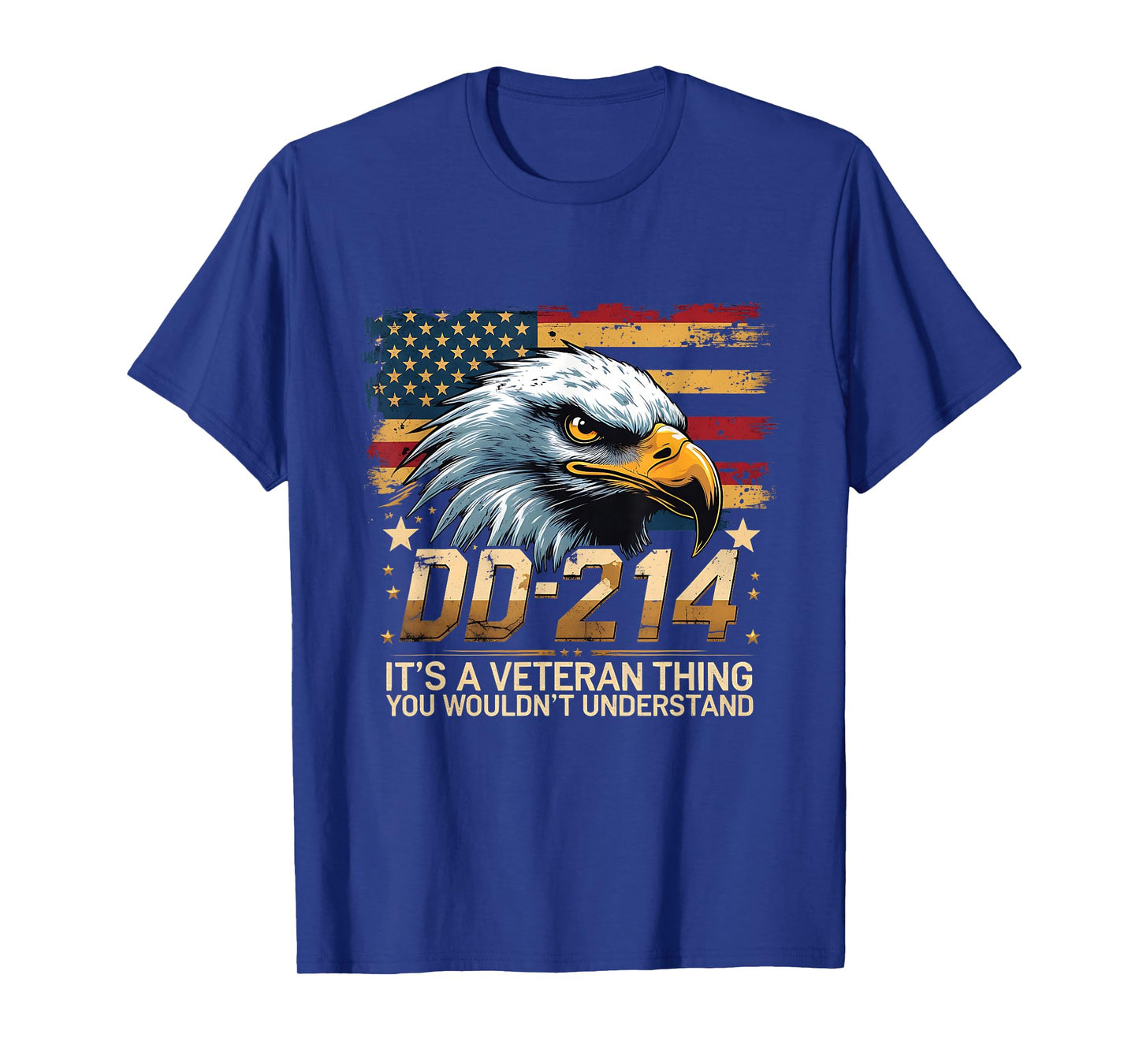 Proud Eagle Patriotic It’s A Veteran Thing T-Shirt