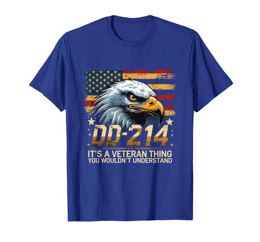 Proud Eagle Patriotic It’s A Veteran Thing T-Shirt