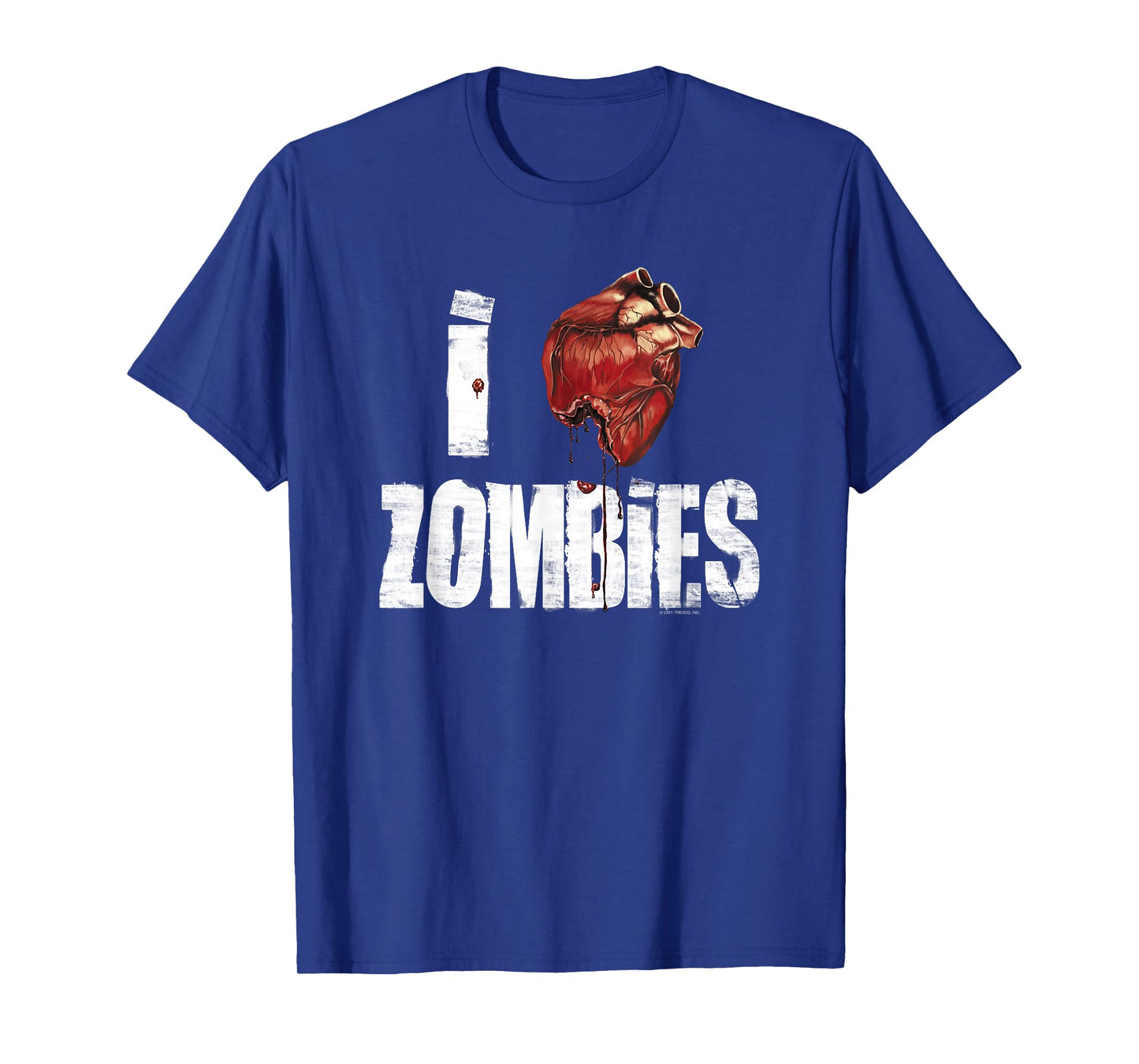 I Heart Zombies Adult T-Shirt T-Shirt