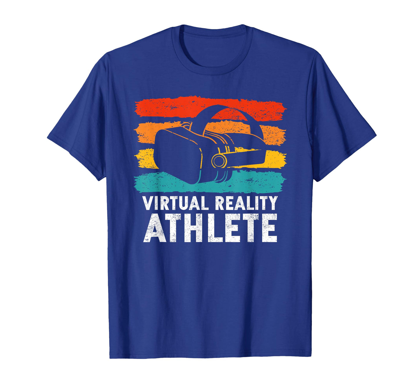 Virtual Reality Gifts For VR Gamers VR Vintage Virtual Reality Athlete T-Shirt