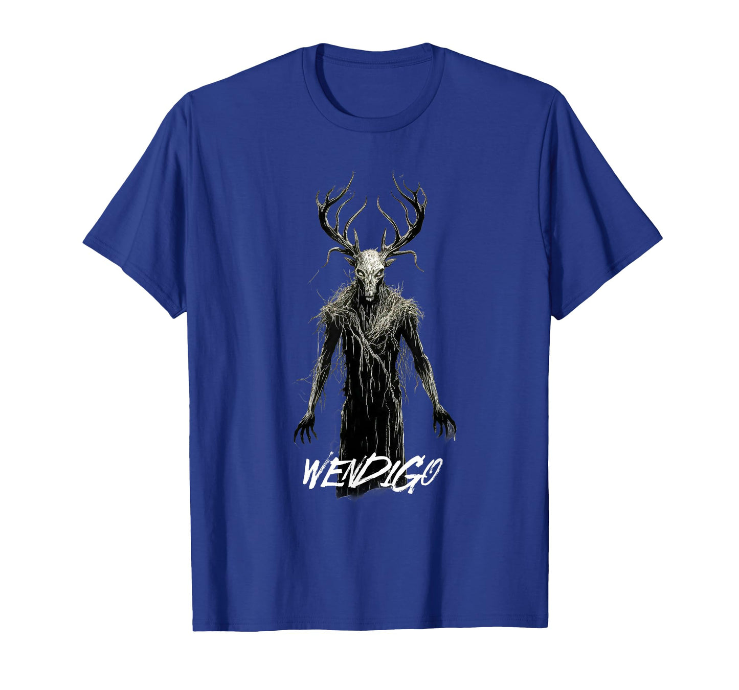 Wendigo Monster Skinwalker Cryptid Evil Horror Monster T-Shirt