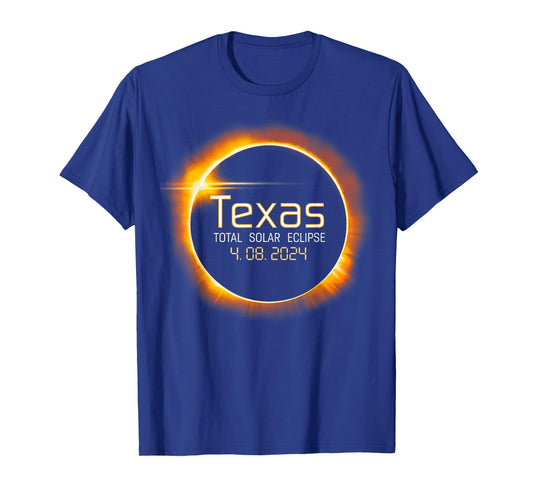 2024 Solar Eclipse Texas USA Totality T-Shirt