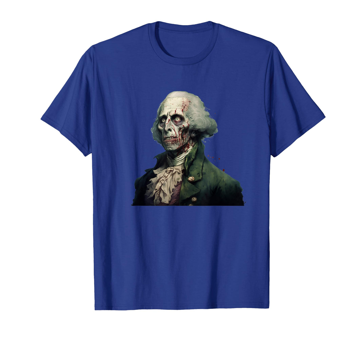 Zombie George Washington Historical Horror T-Shirt