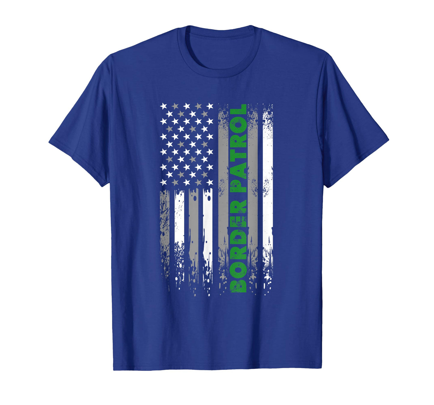 Border Patrol - Thin Green Line Patriot Law Enforcement T-Shirt