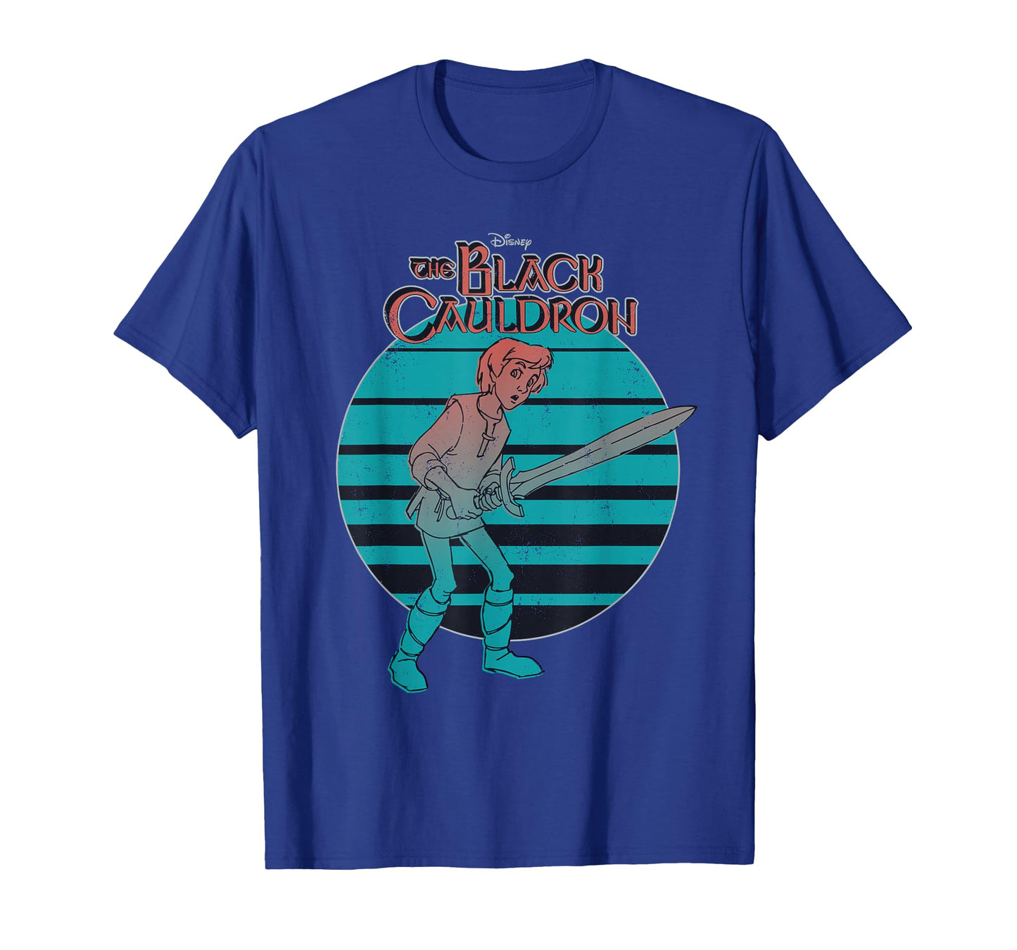 Disney The Black Cauldron Retro Movie Logo T-Shirt