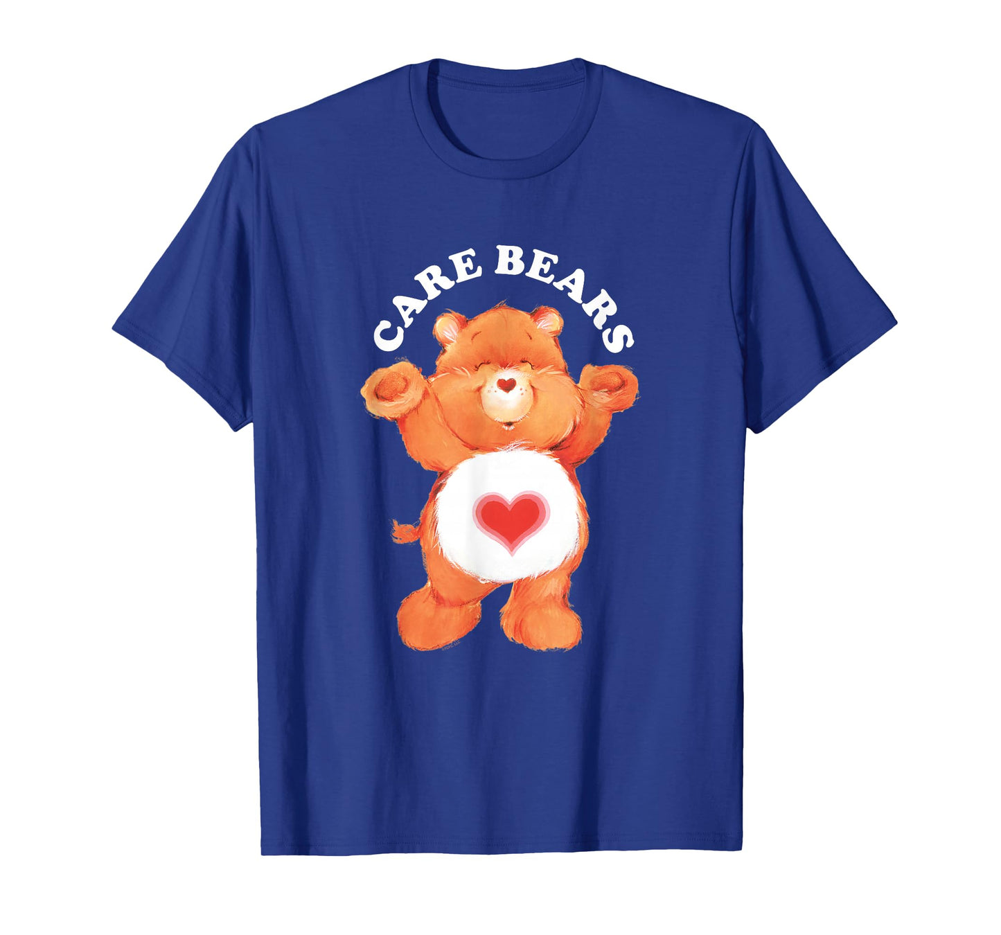 Care Bears Tenderheart Holding Logo Cute Cartoon T-Shirt