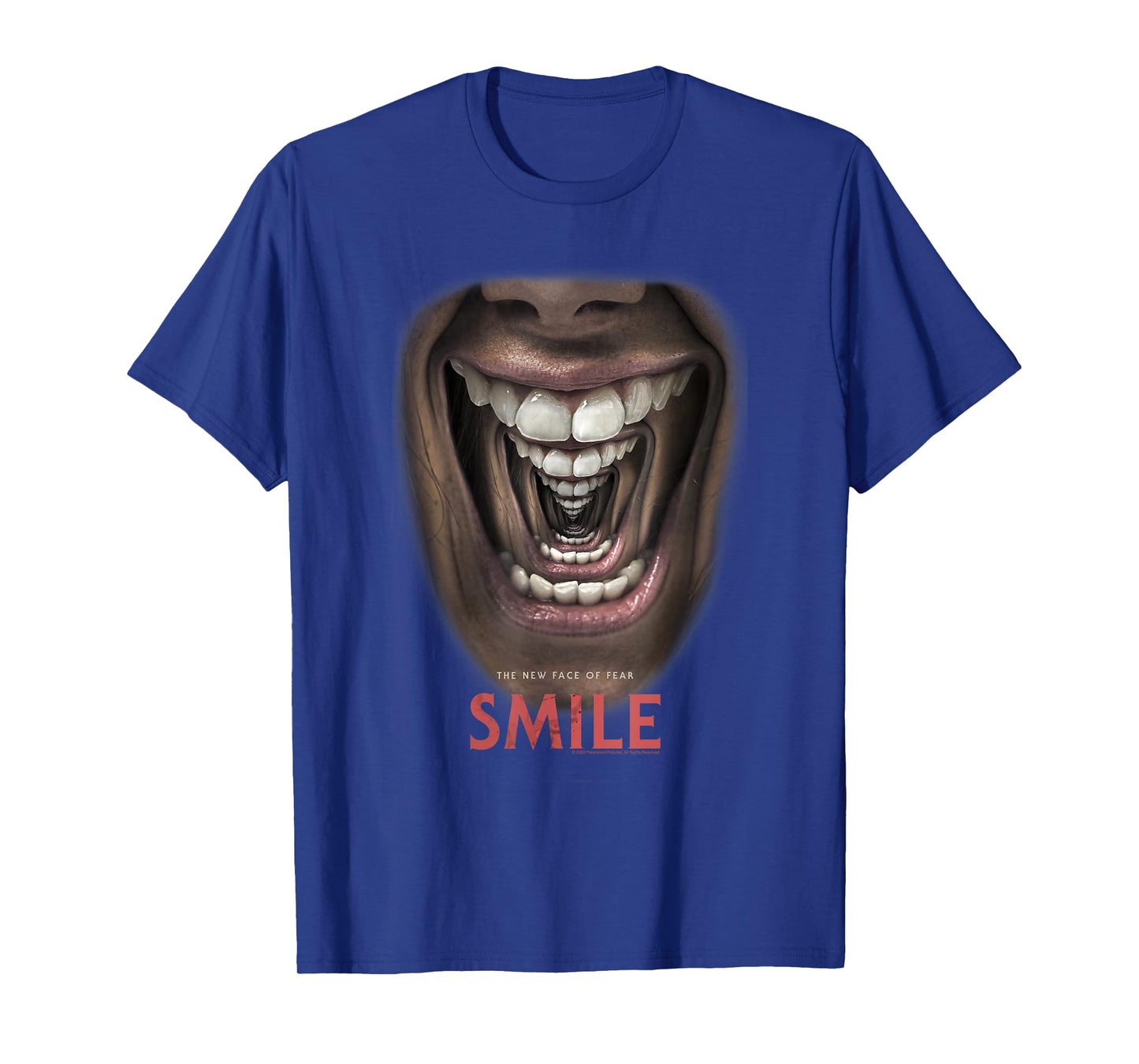 Smile Droste Mirror Effect Horror Movie Poster T-Shirt