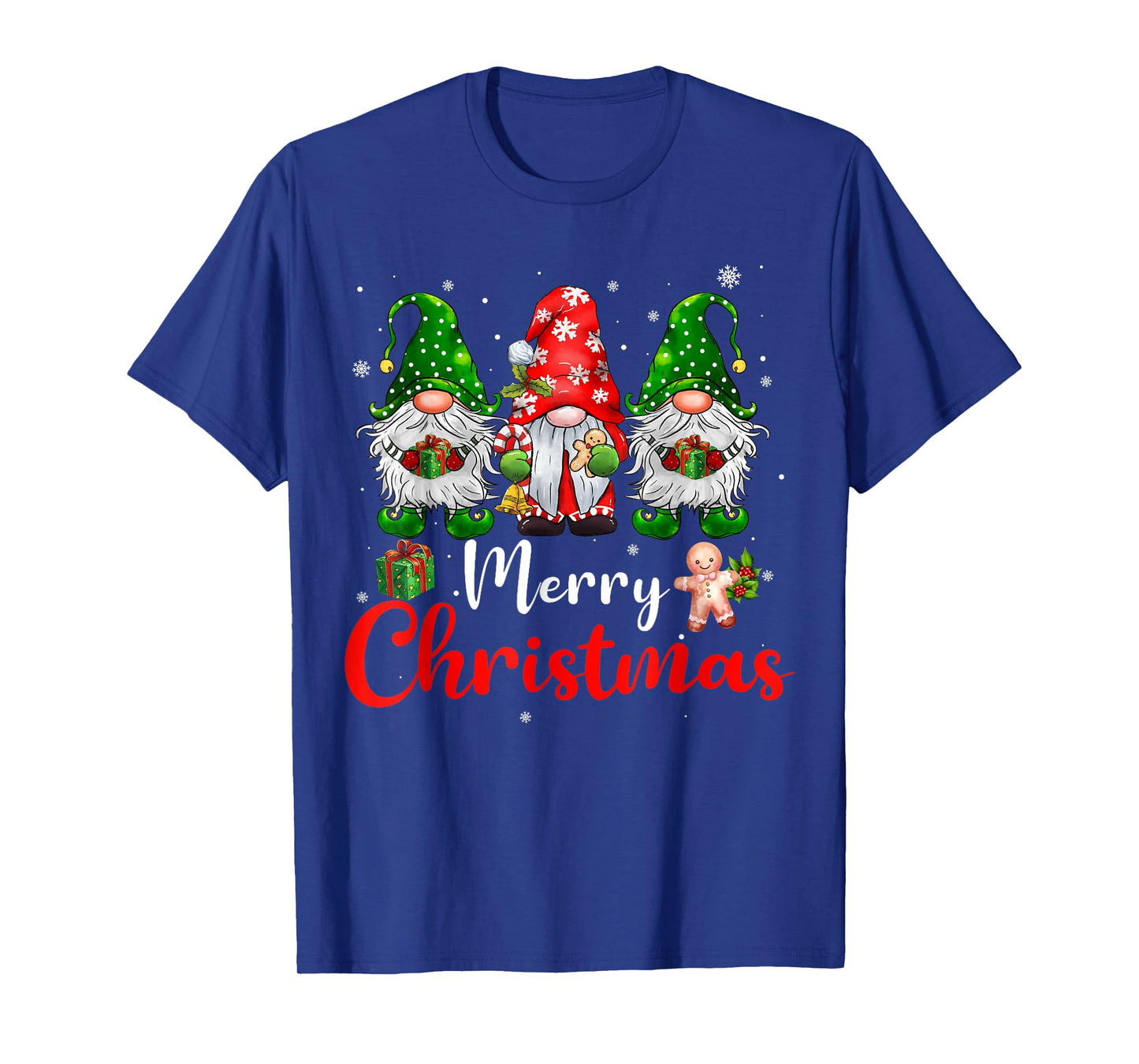 Merry Christmas Gnomes Xmas Family Men Women T-Shirt