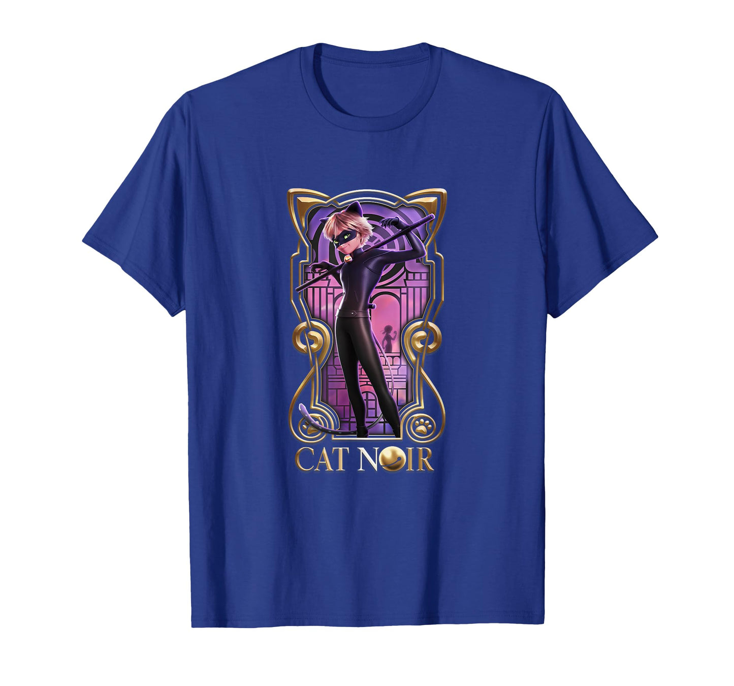 Miraculous The Movie Cat Noir Big T-Shirt