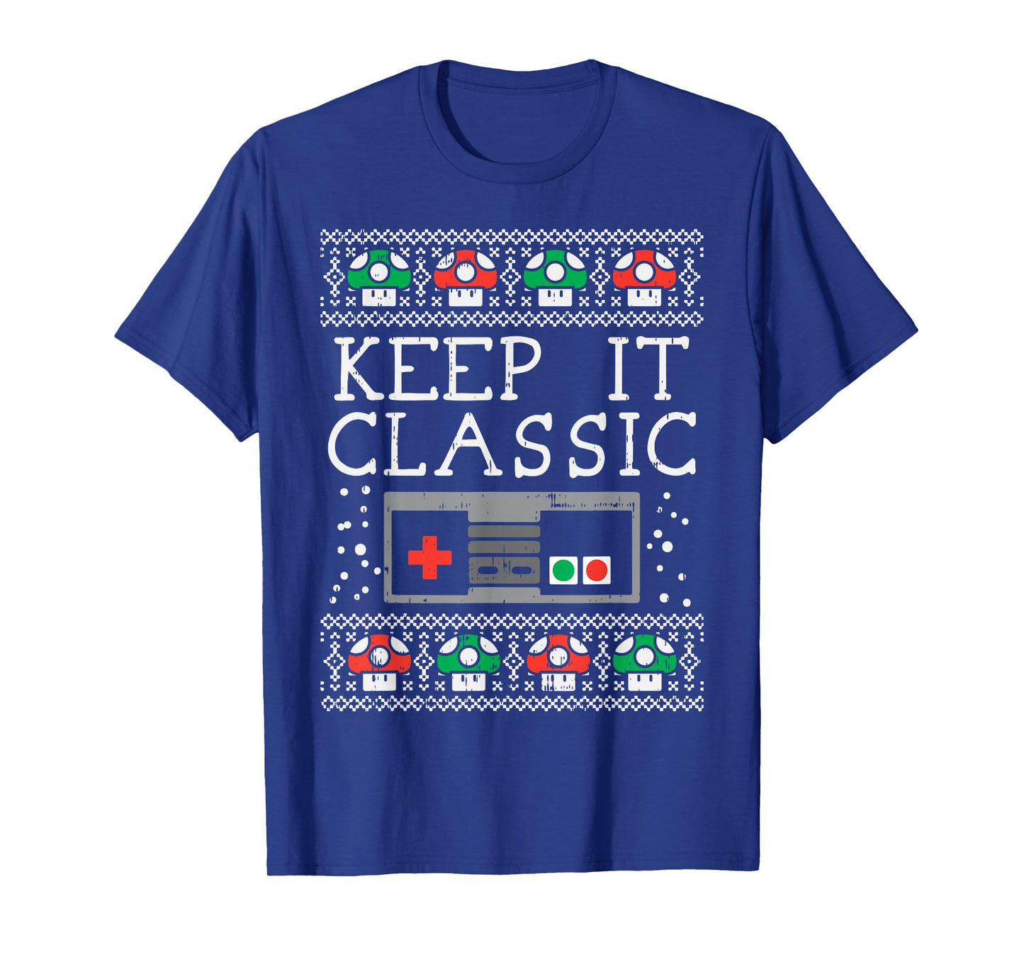 Keep It Classic Video Game Retro Ugly Christmas Gamer PJ T-Shirt