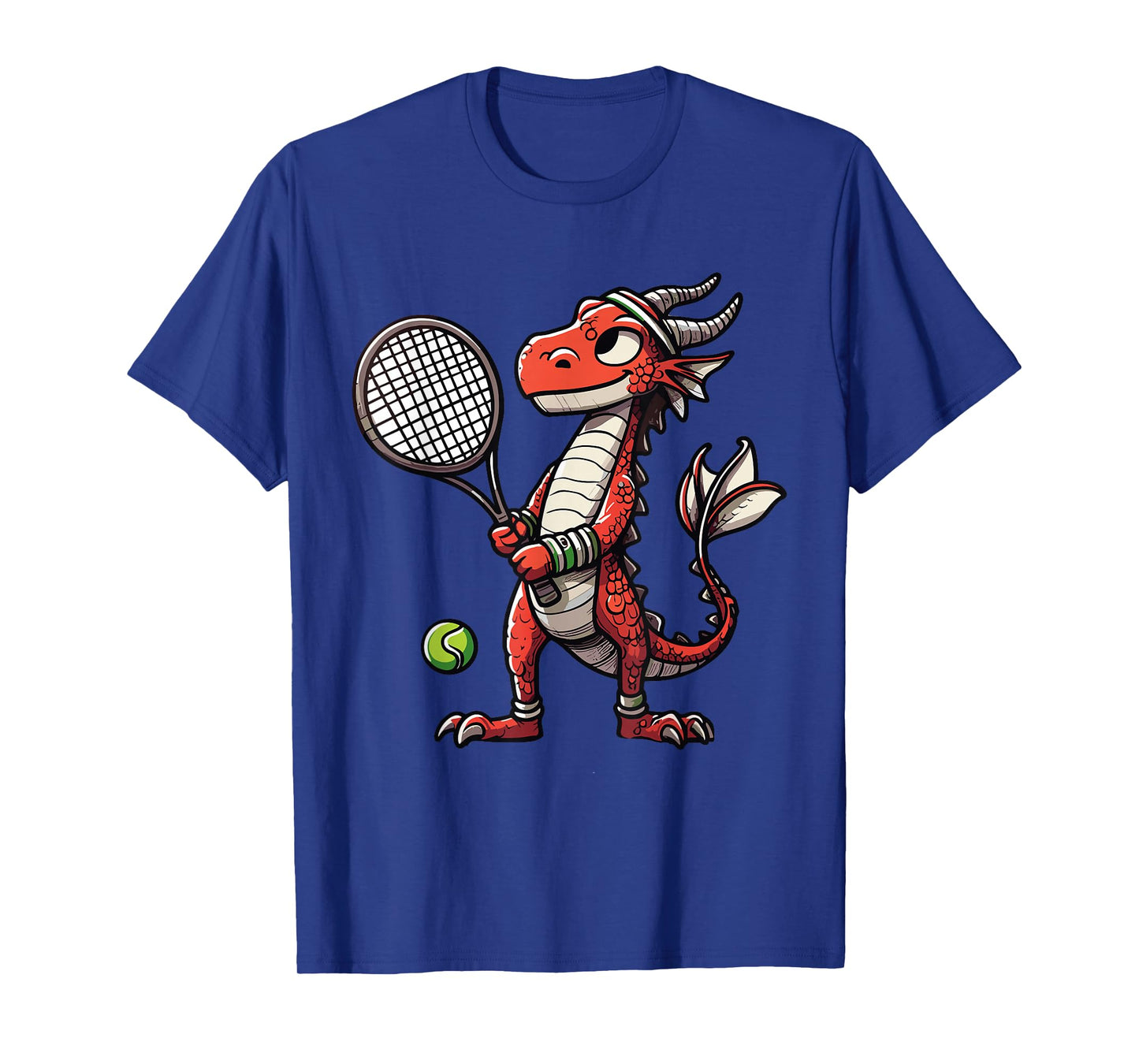 Dragon Tennis Club Animals Sport Tournament T-Shirt