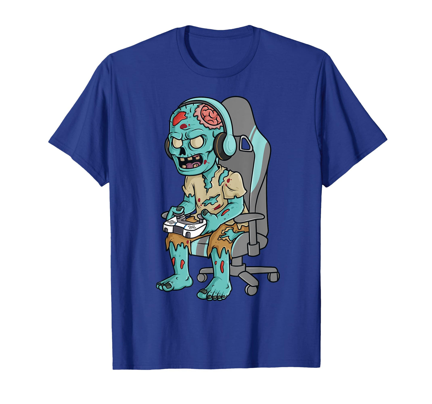 Gamer Halloween Zombie Scary Gaming Boys Kids Teen T-Shirt