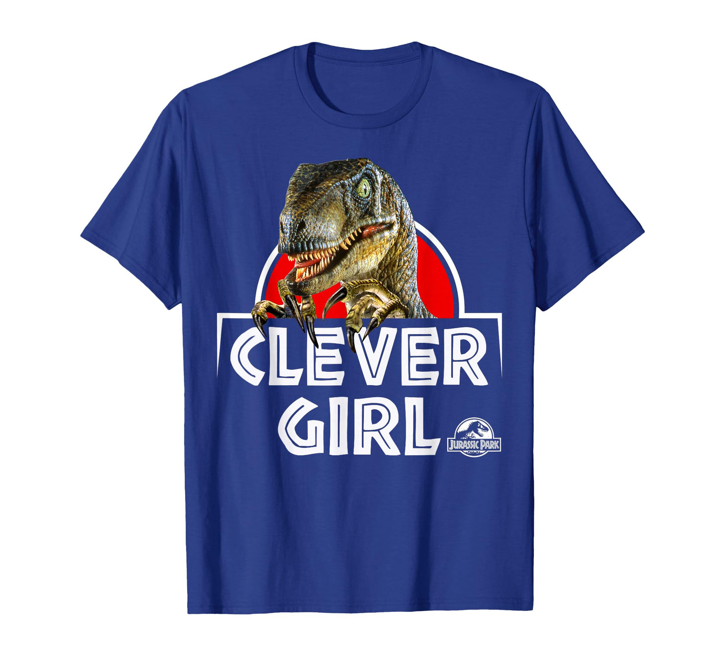 Jurassic Park Velociraptor Real Clever Graphic T-Shirt T-Shirt