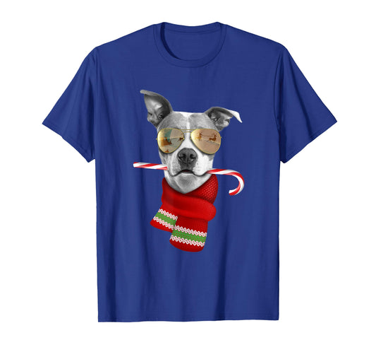 Pitt Bull shirt Cute Christmas Gift Dog Lovers Sunglasses T-Shirt