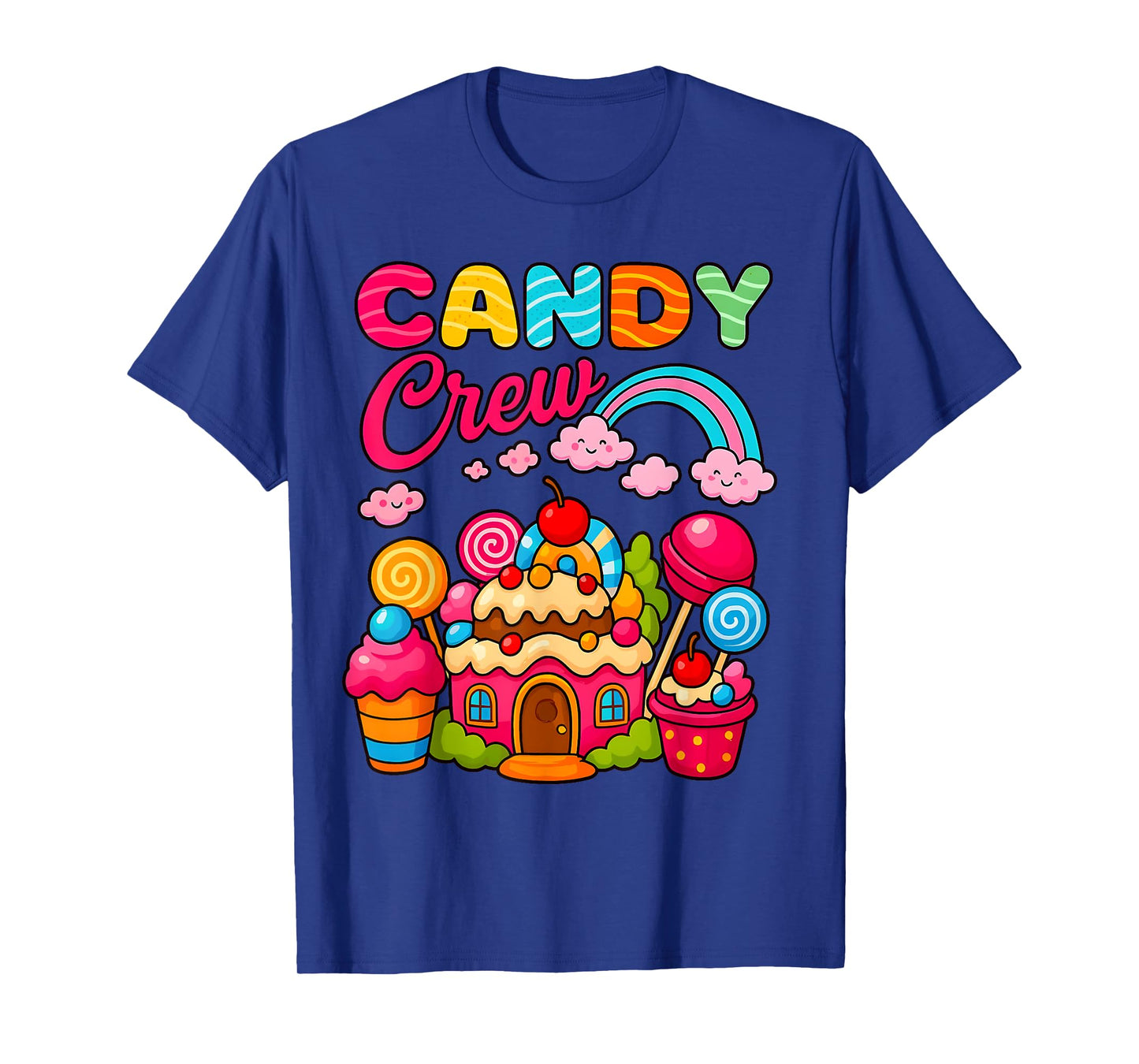 Candy Crew Candy Land Decorations Candy Squad Kids Women T-Shirt