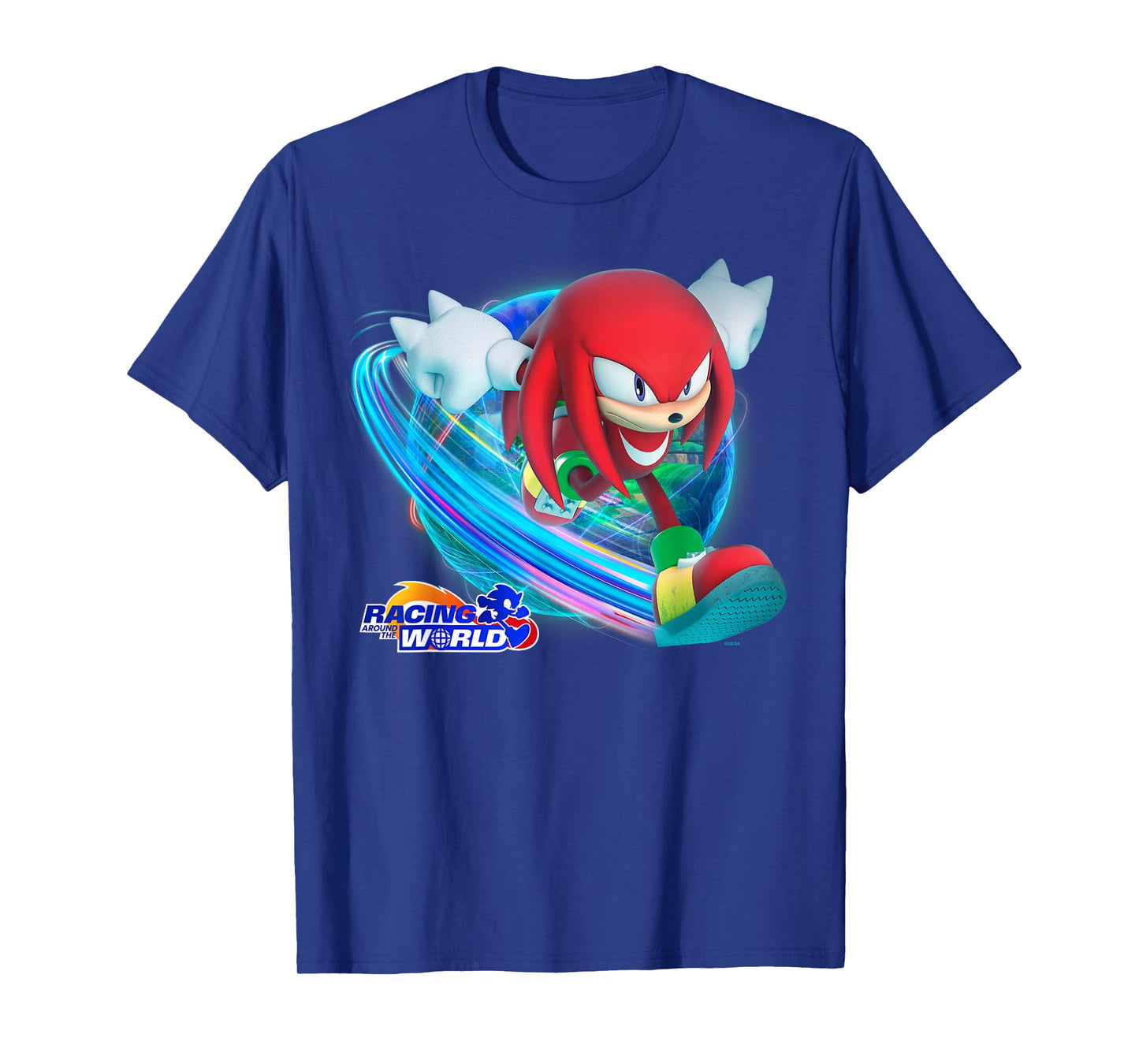 Sonic the Hedgehog - Racing Around the World Knuckles T-Shirt
