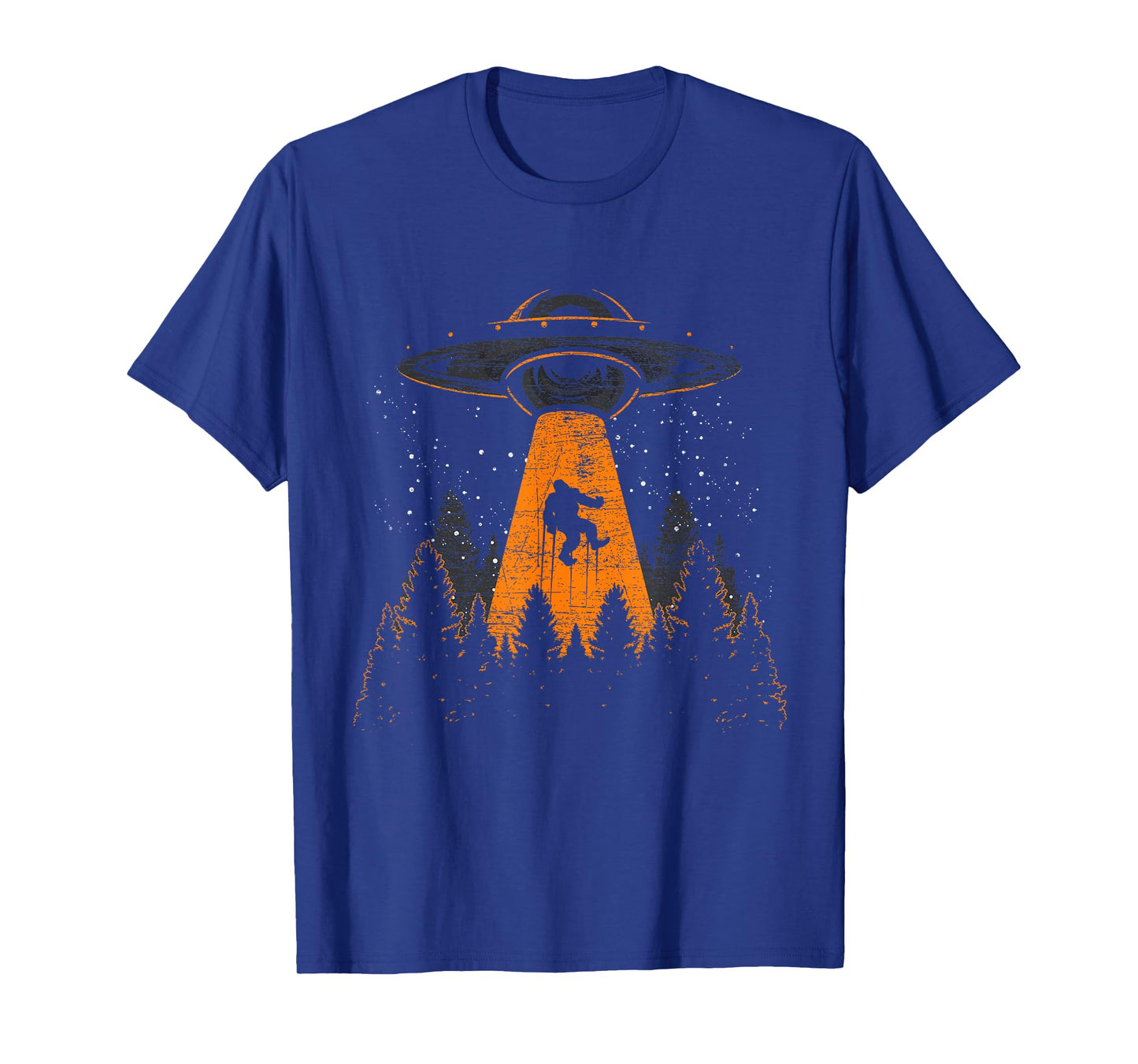 Science Fiction Kryptide Sasquatch Alien UFO Myth Bigfoot T-Shirt