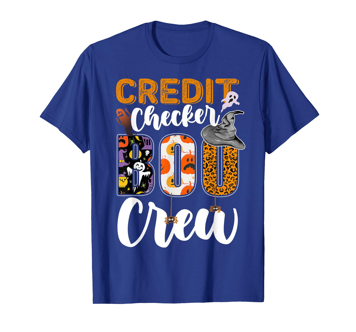 Credit Checker Boo Crew Halloween Matching Banker T-Shirt
