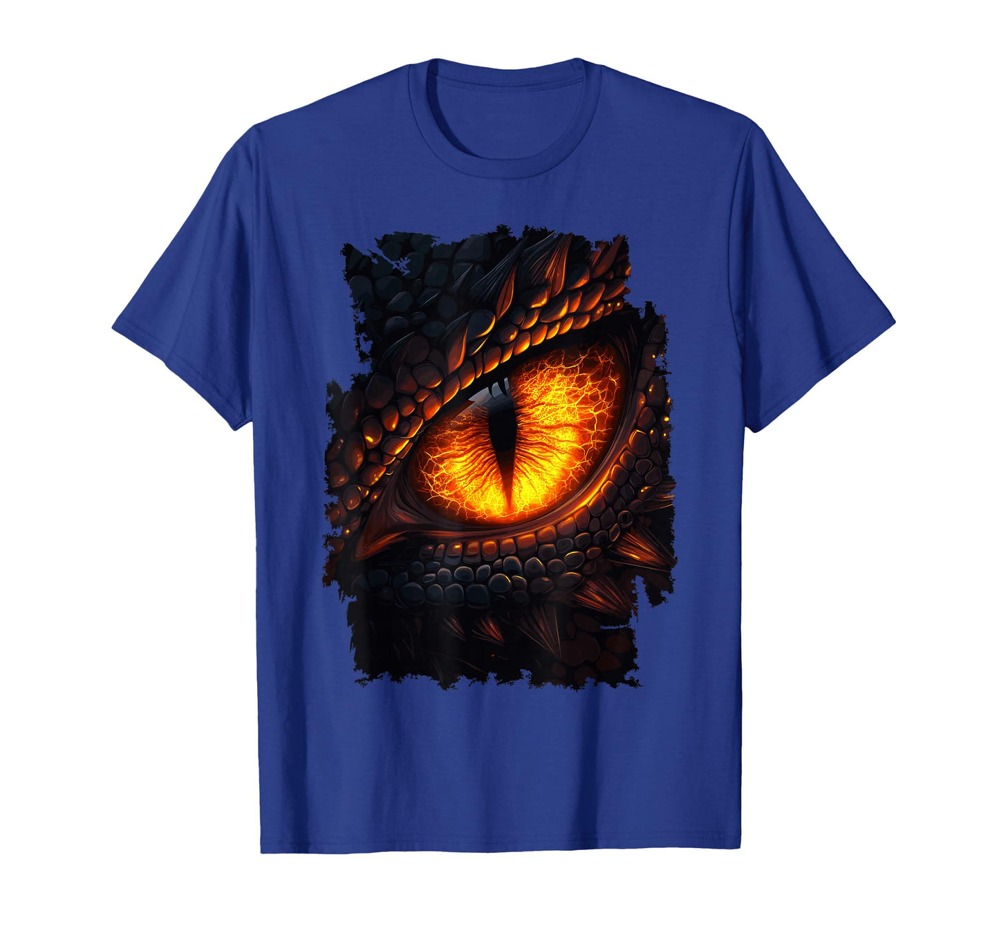 Fiery Dragon Eye with Scales T-Shirt