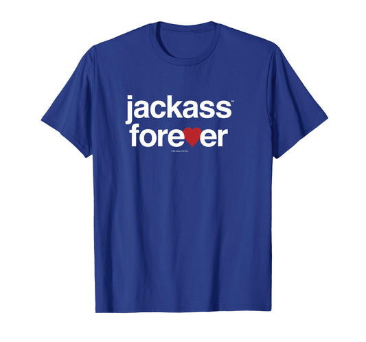 Jackass Forever Red Heart Logo Long Sleeve T-Shirt