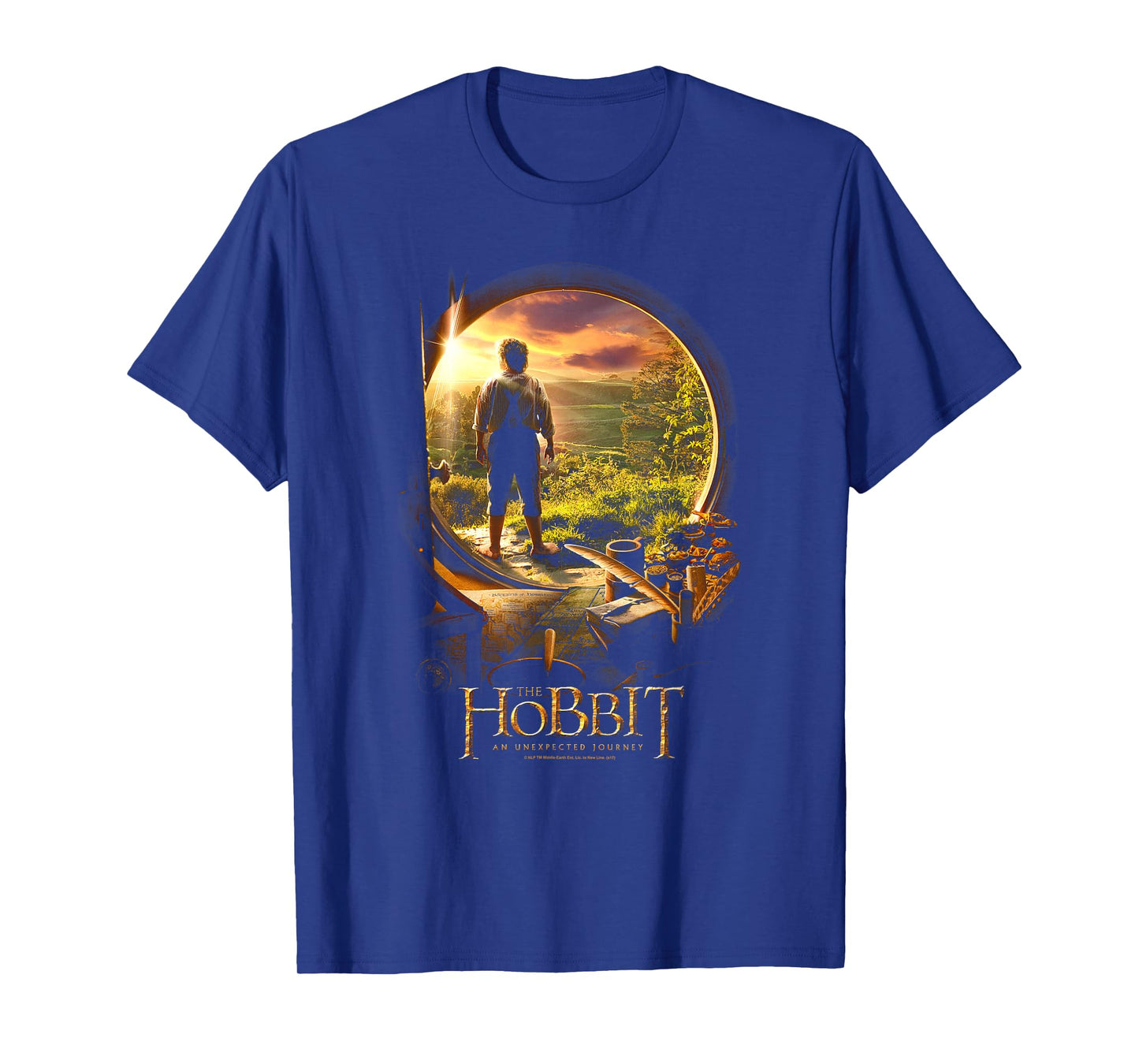 Hobbit Bilbo in Door T-Shirt