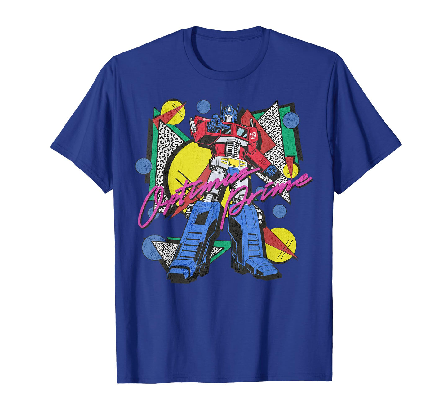 Transformers Retro Optimus Prime 80's Print T-Shirt