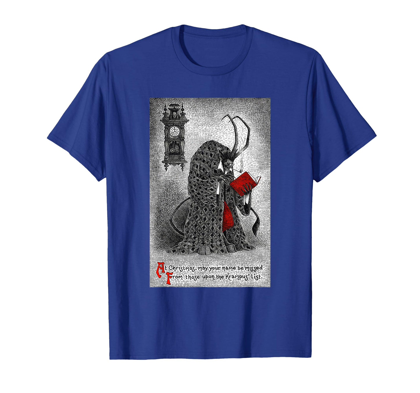 Krampusnacht Christmas Monster Krampus Lover Festive Horror T-Shirt