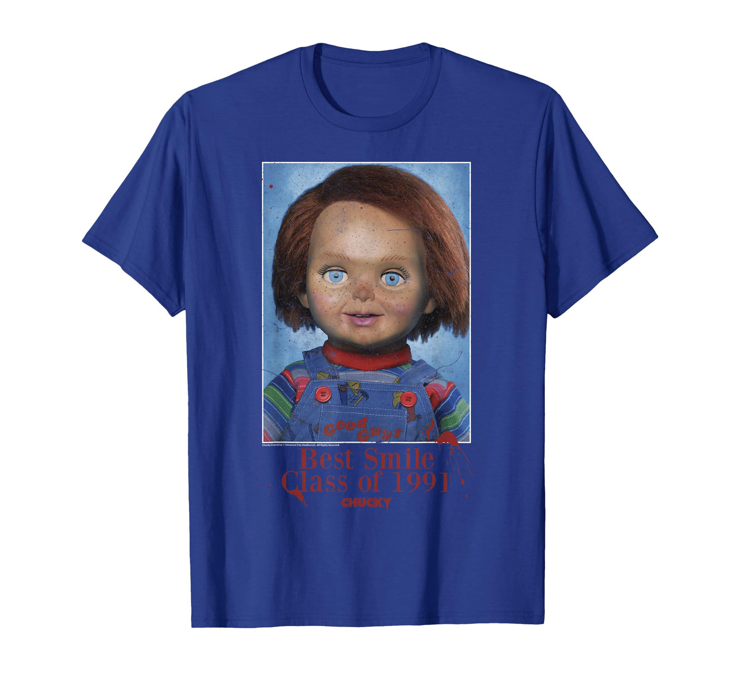 Chucky School Photo Best Smile Class Of 1991 T-Shirt