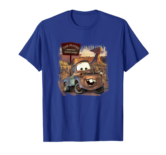Disney Pixar Cars Tow Mater Welcome to Radiator Springs T-Shirt