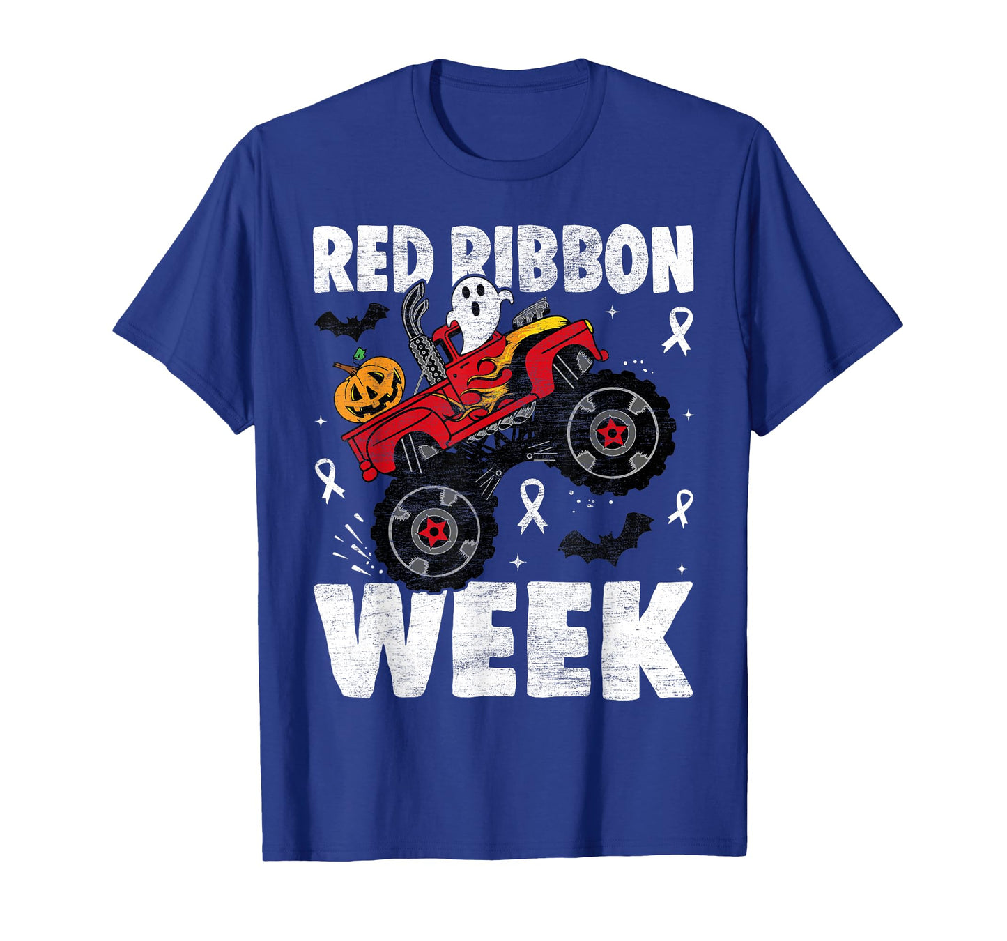 Red Ribbon Week Awareness Halloween Women Men Toddler Kids T-Shirt