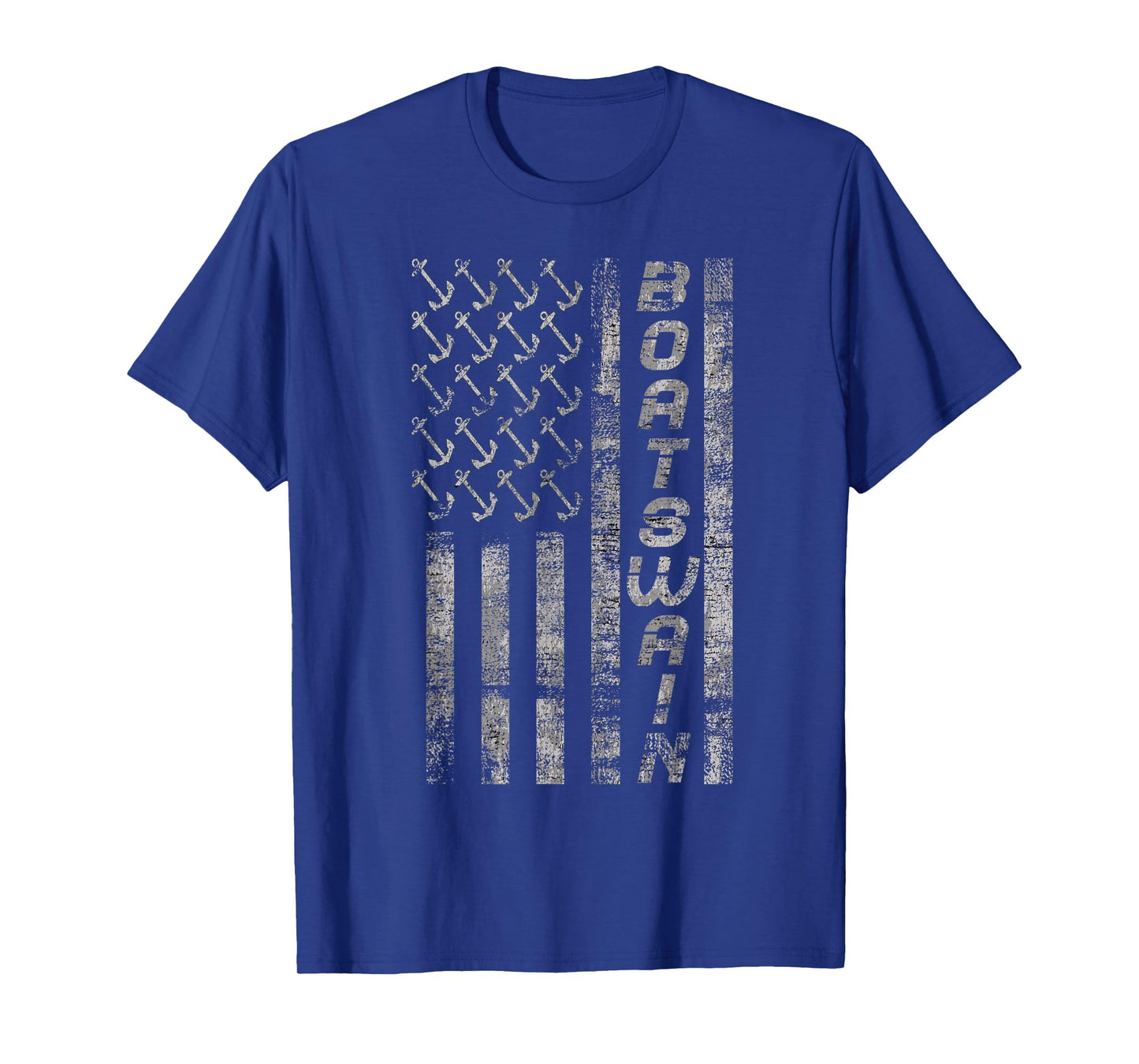 Boatswain Shipdeck Bosun Bos'n Ship US Patriot T-Shirt