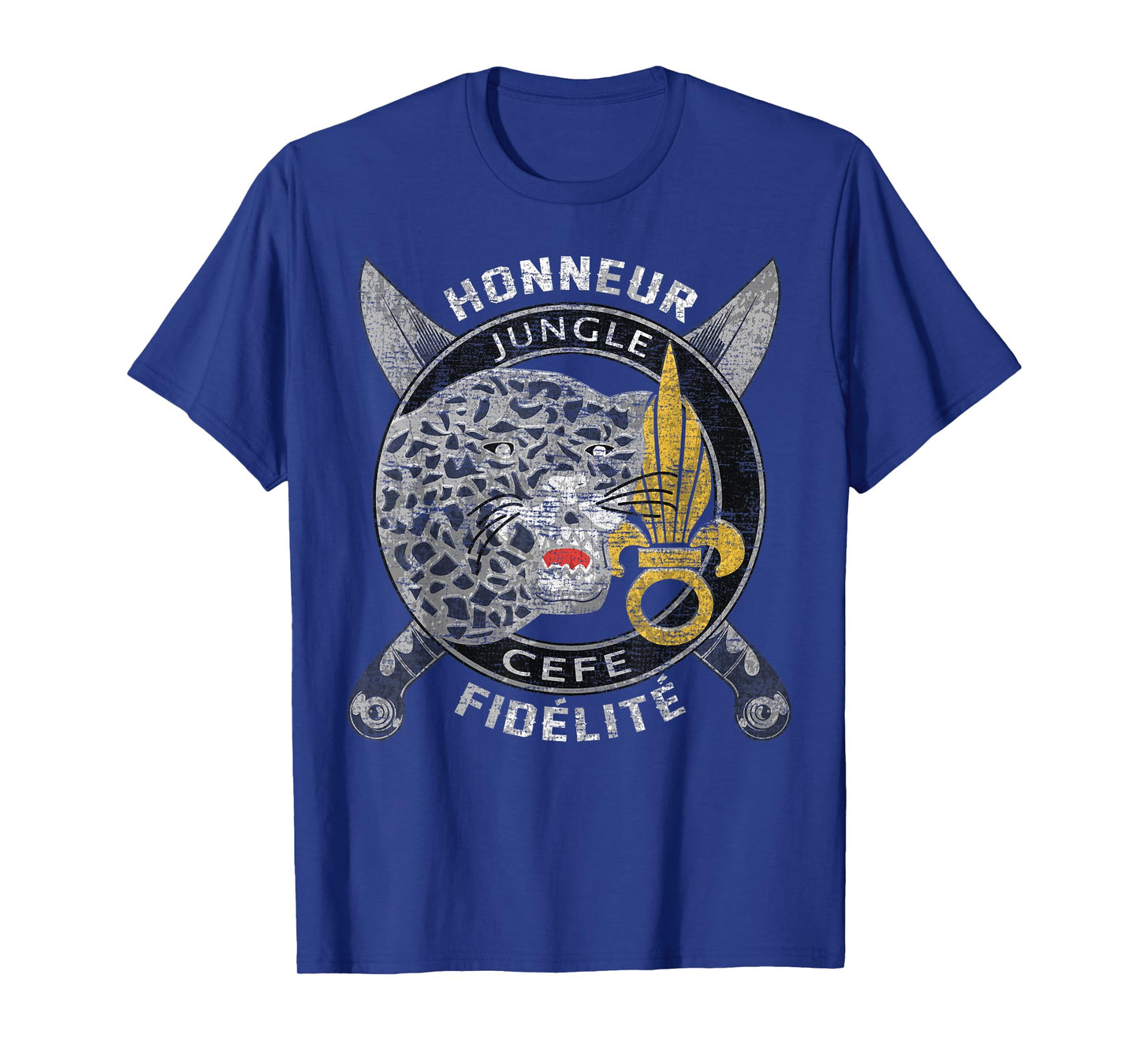 French Legion Etrangere Foreign French Army Jungle Warfare T-Shirt
